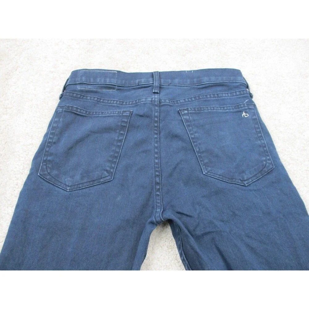 Rag & Bone Jeans Mens 29 Fit 2 Slim Blue Stretch Denim Straight Leg 29x31 USA